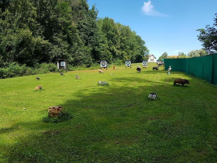 Historischer Gutshof, Bogensportzentrum Kremstal Lägenhet Nussbach Exteriör bild